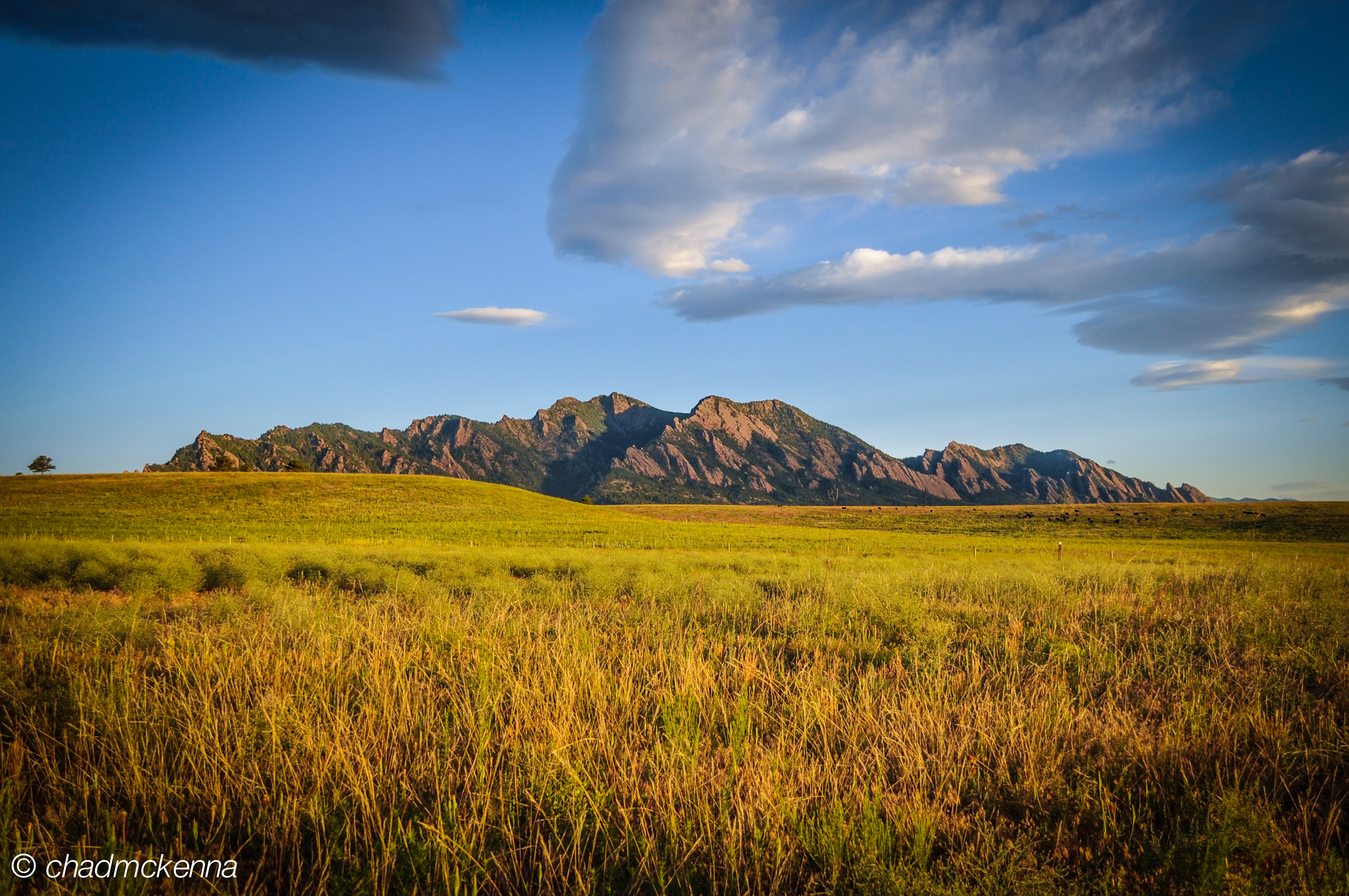 Boulder Sunrise in Colorado