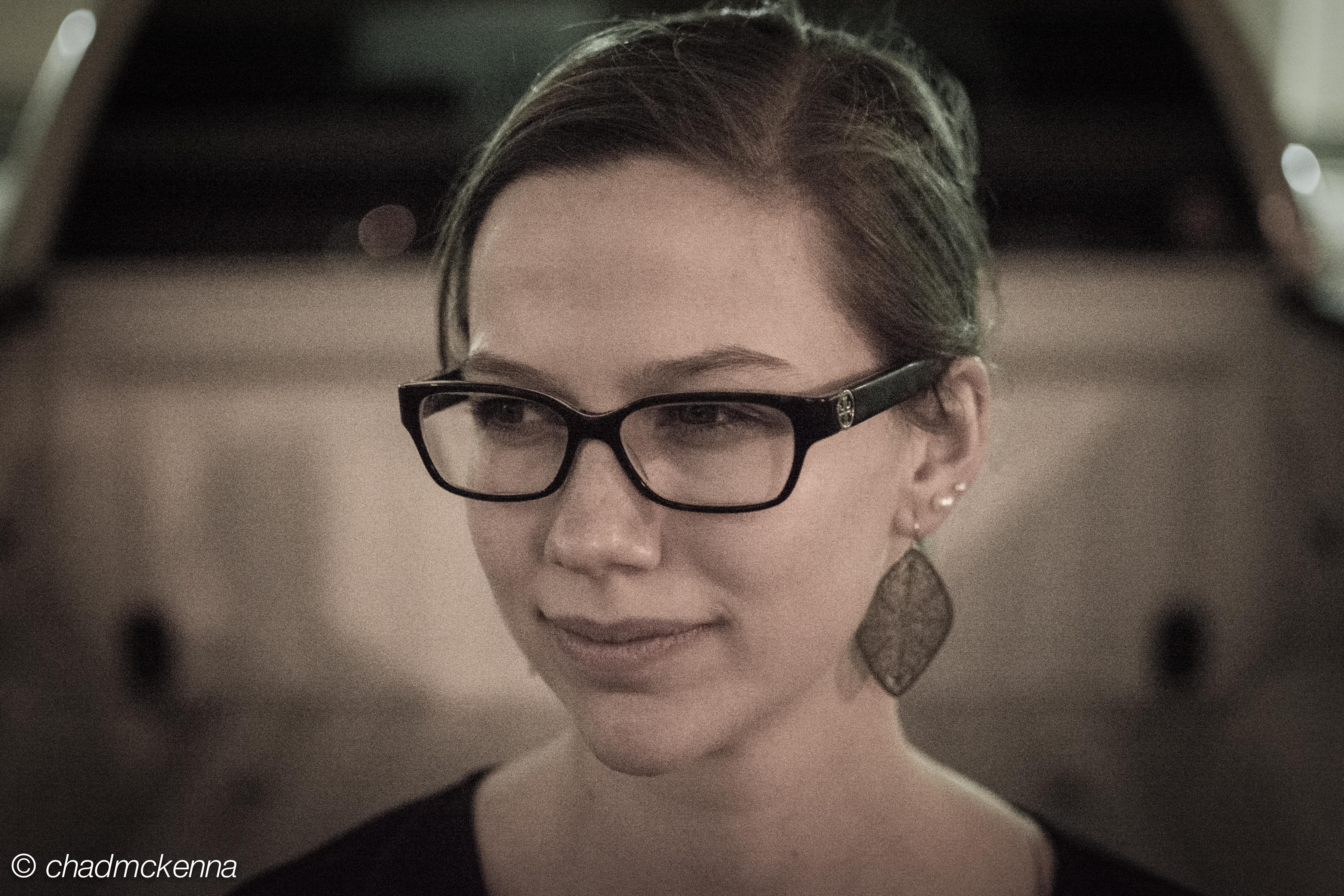 Being all model-y (shot at 25600 ISO on Nikon D7100)