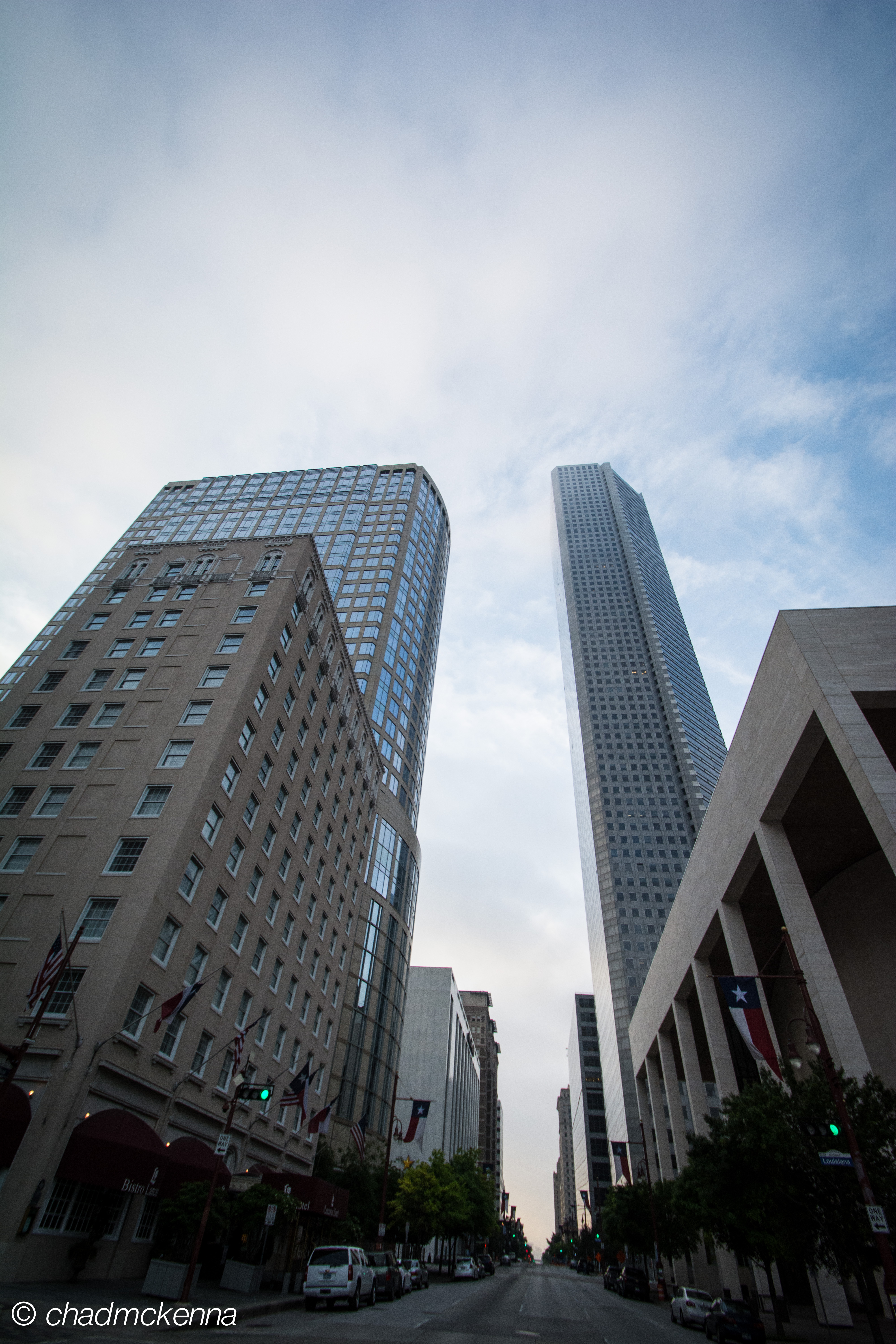 Taken in the middle of the street