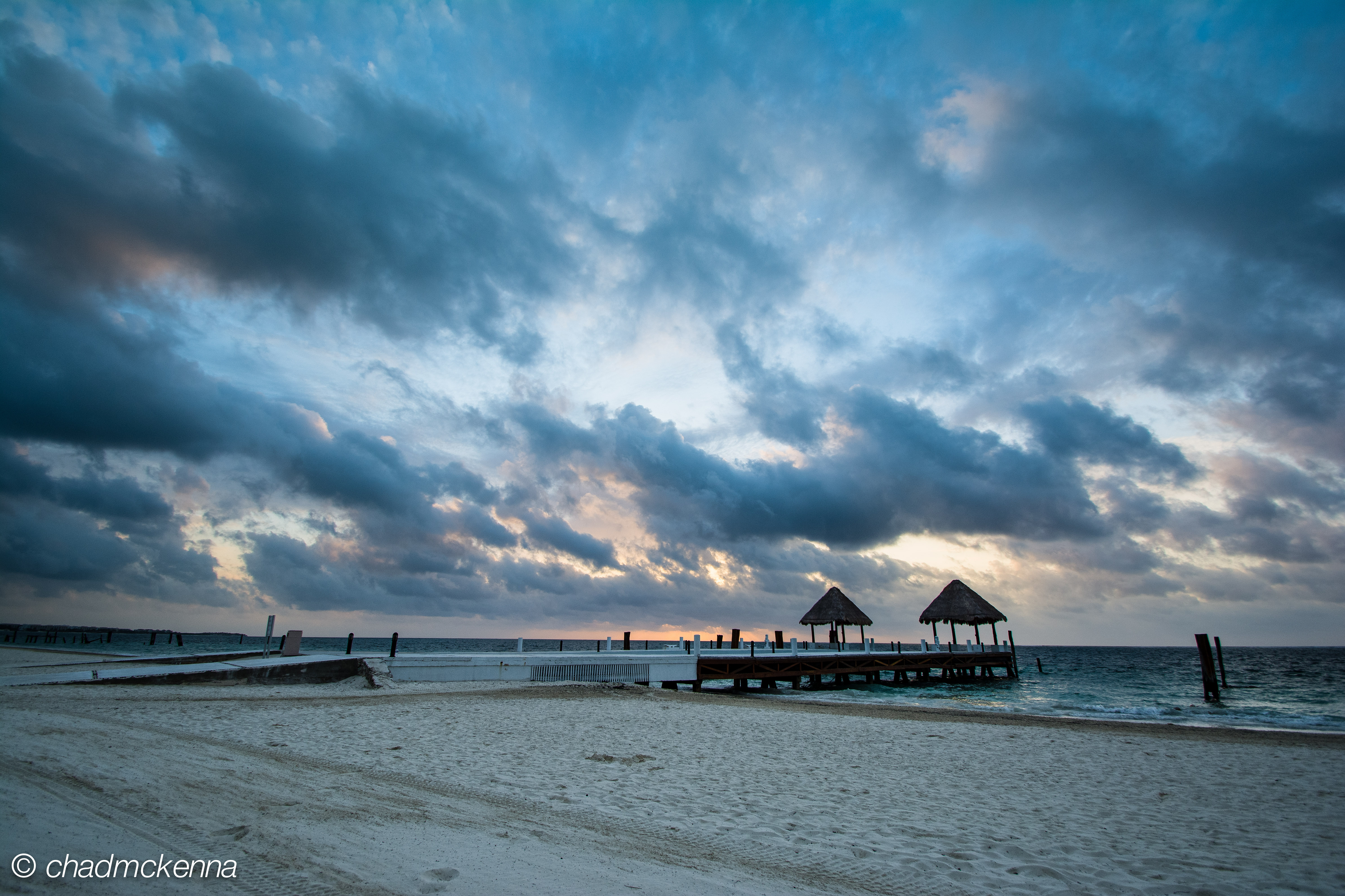 Sunrise at the pier (pt. II)