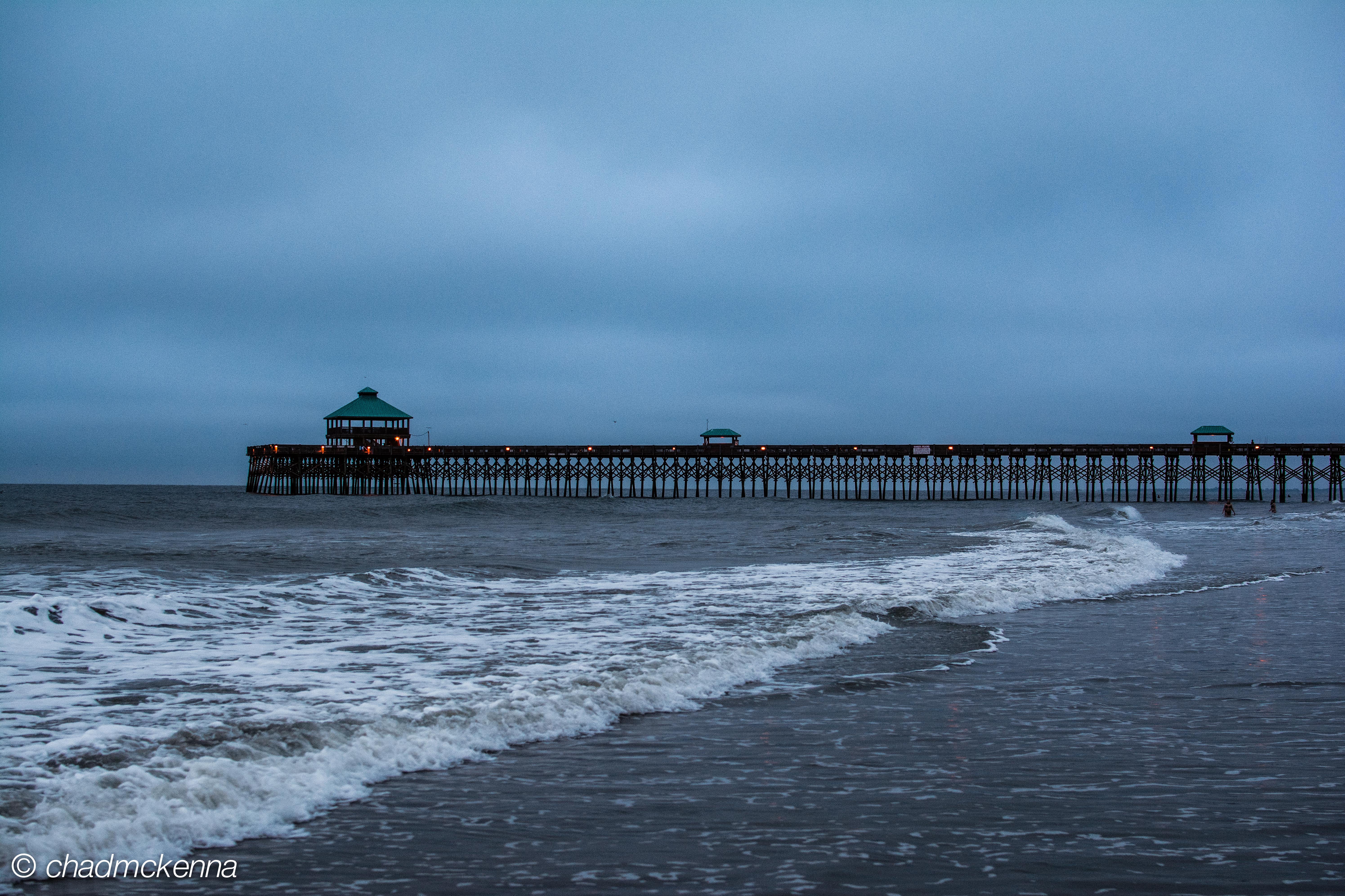 HDR shot of Folly Beach Pier
