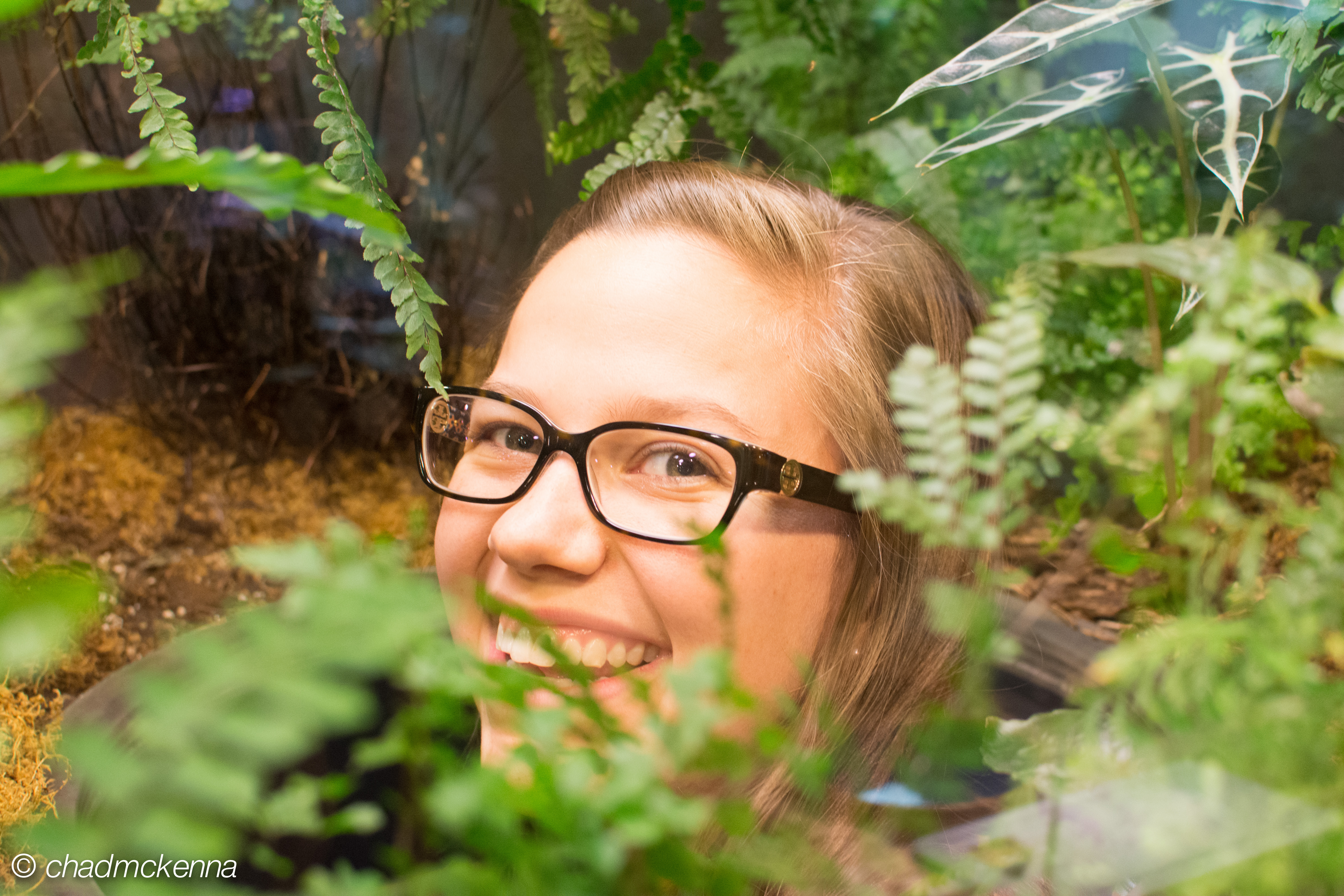 She's in the jungle!