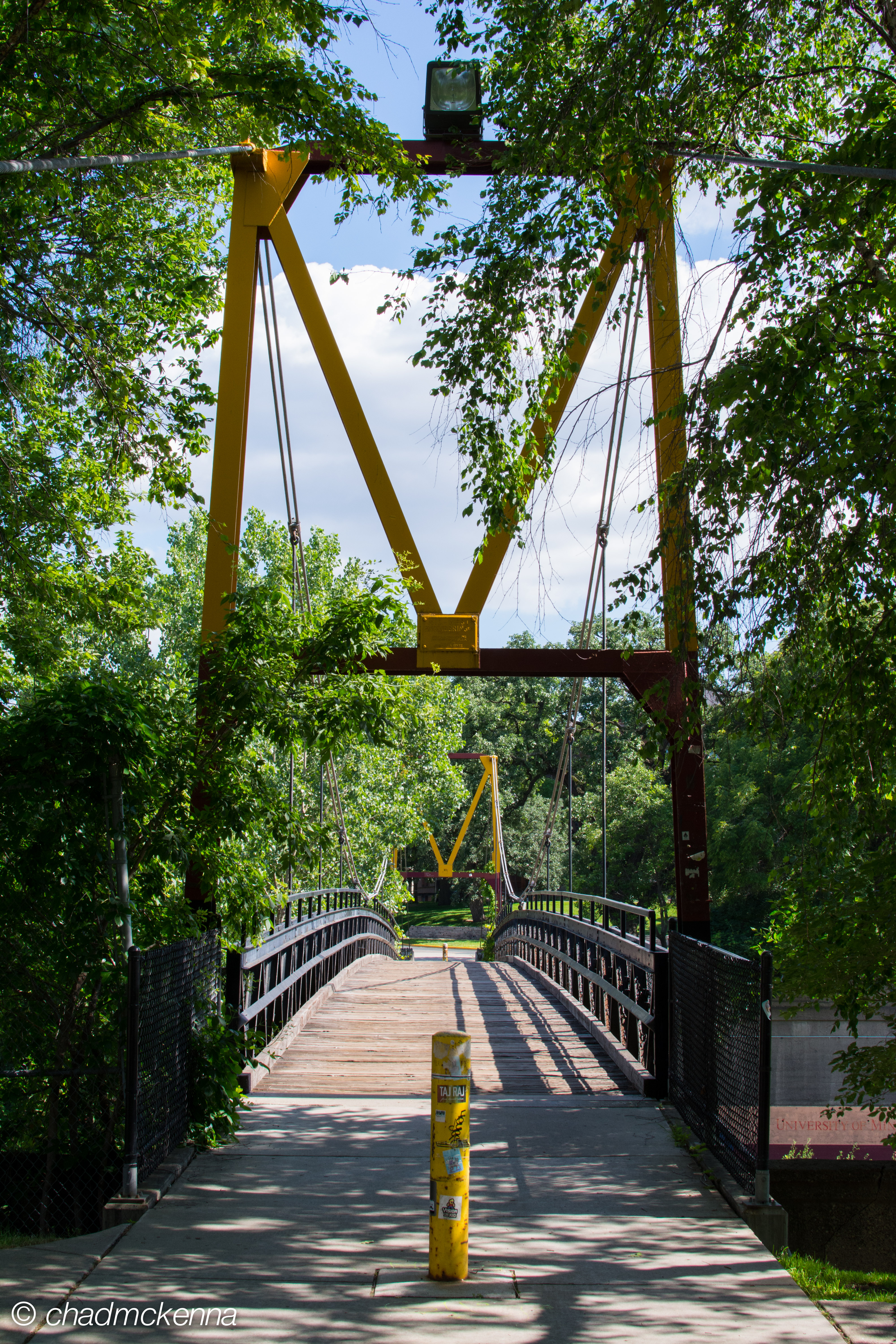 Bridge on campus