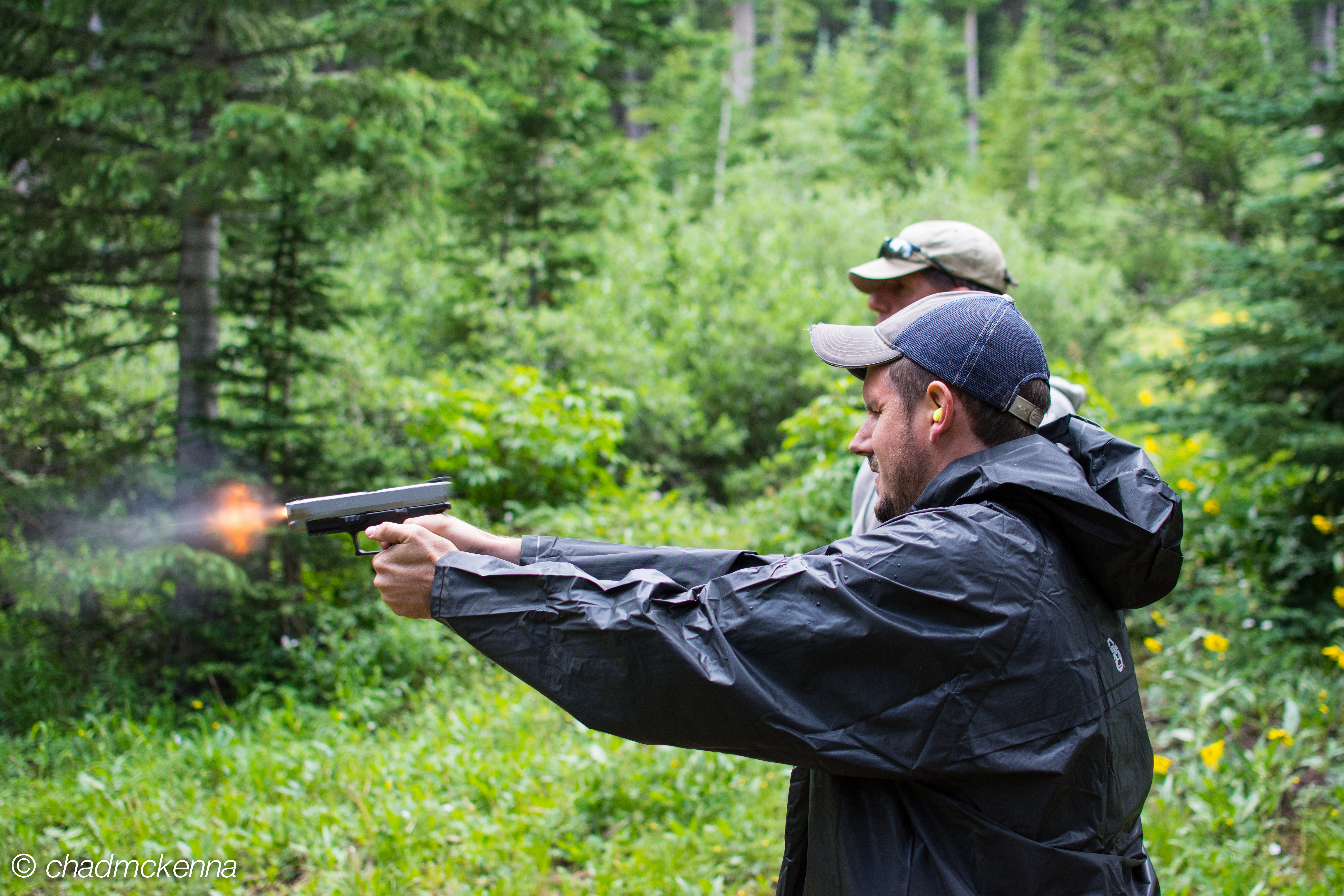 Pop-pop! Captured this without the use of burst mode.