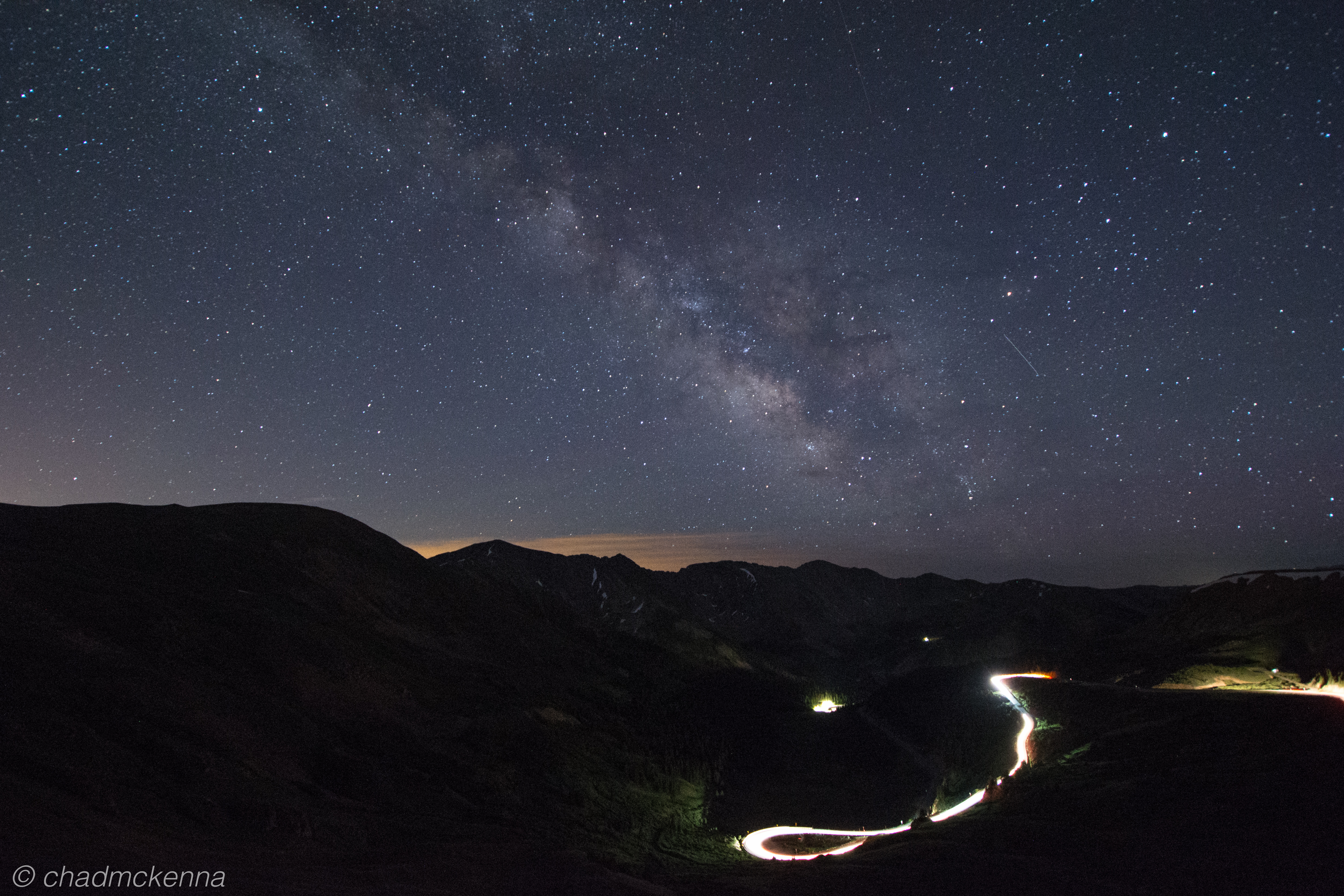 The Milky Way in Colorado