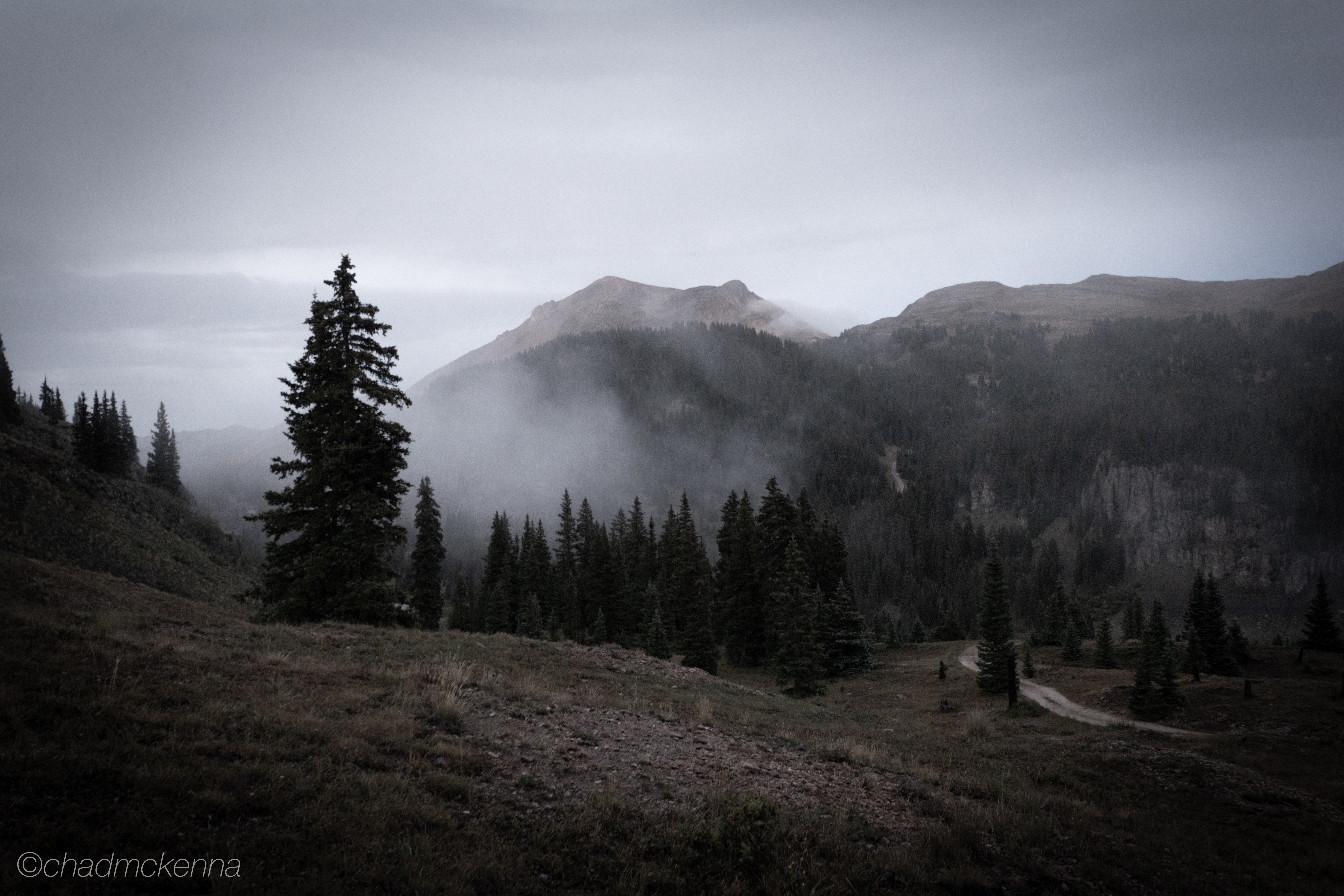 Camp site near Silverton