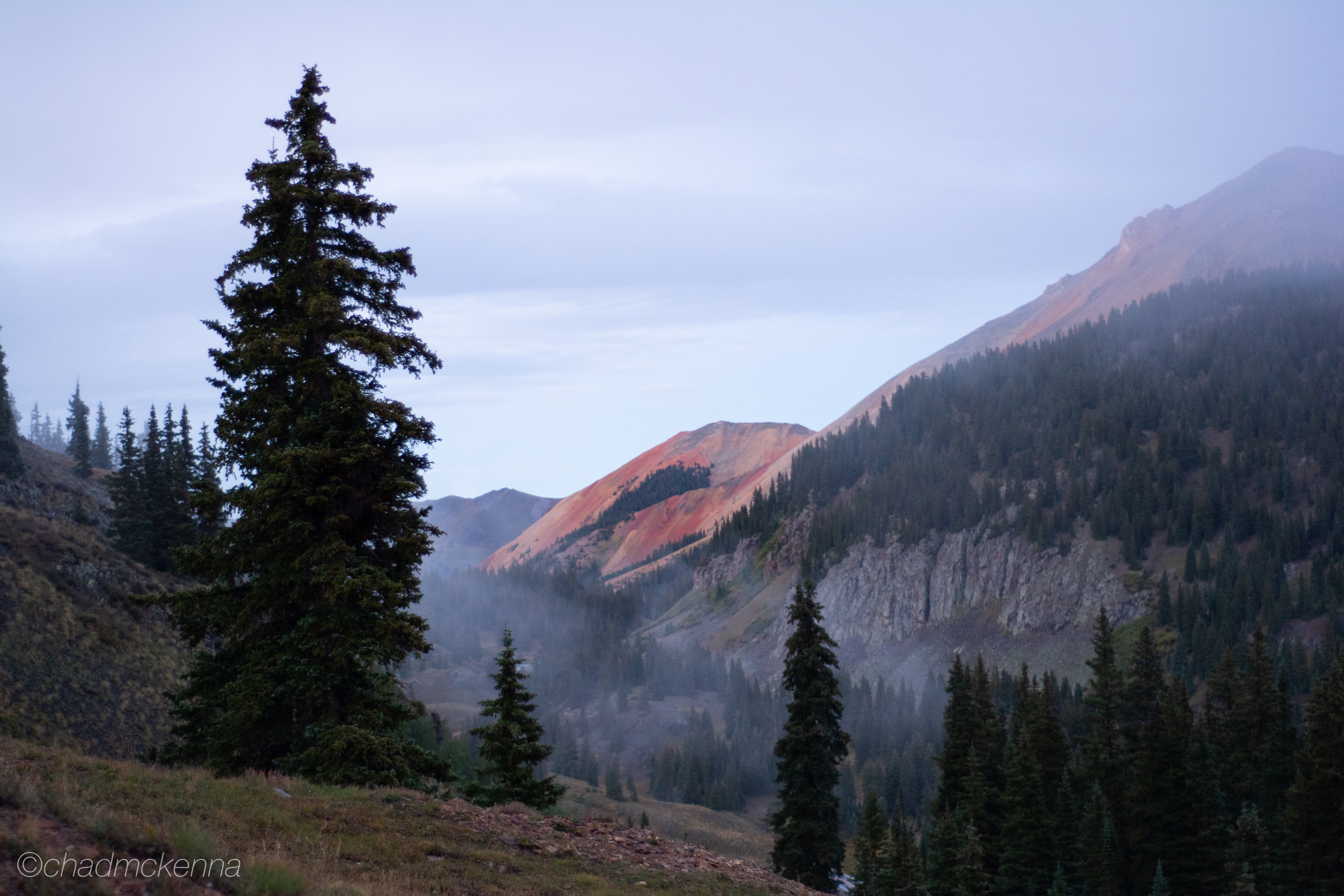Camp site near Silverton