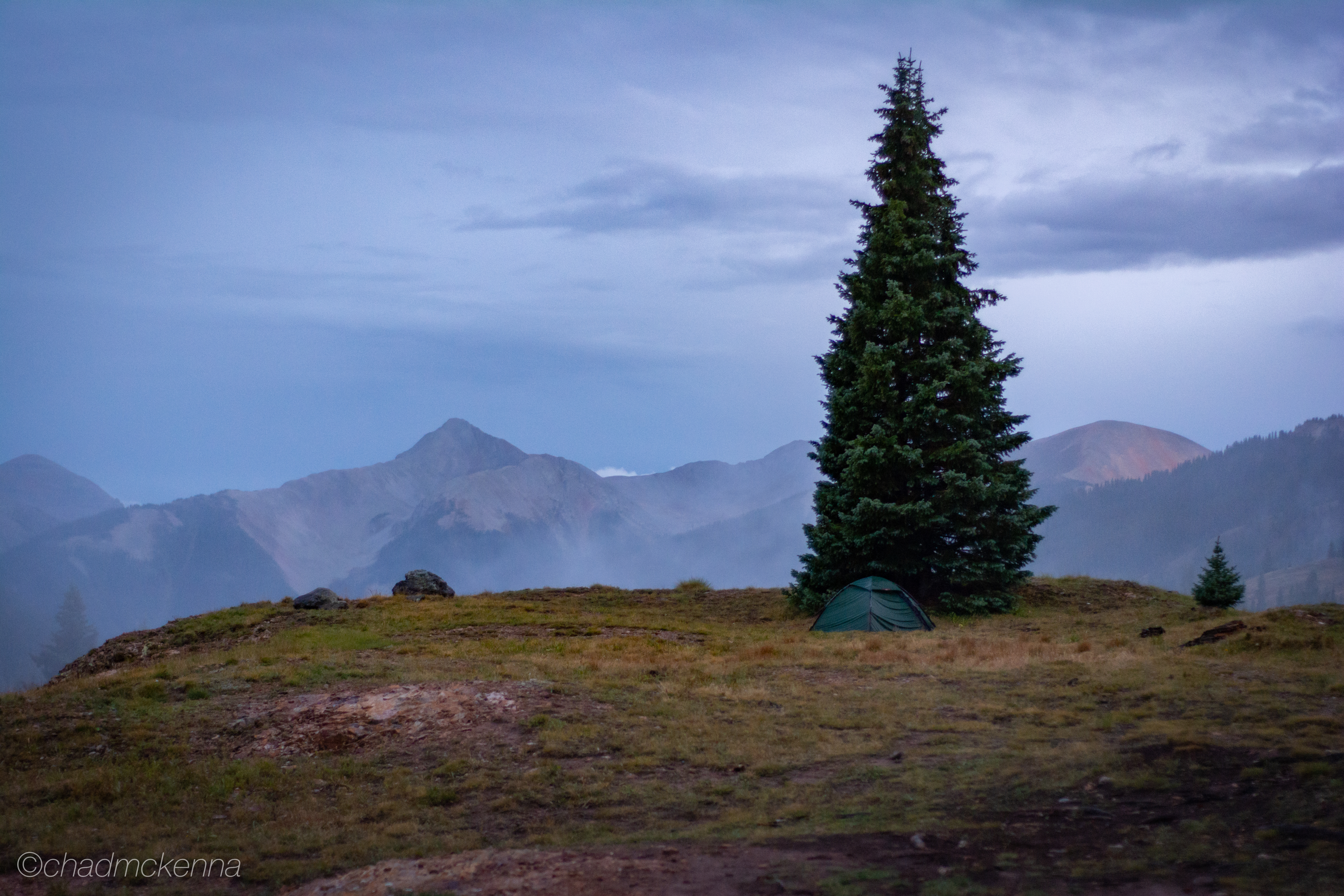 The view from the other side of our camp site