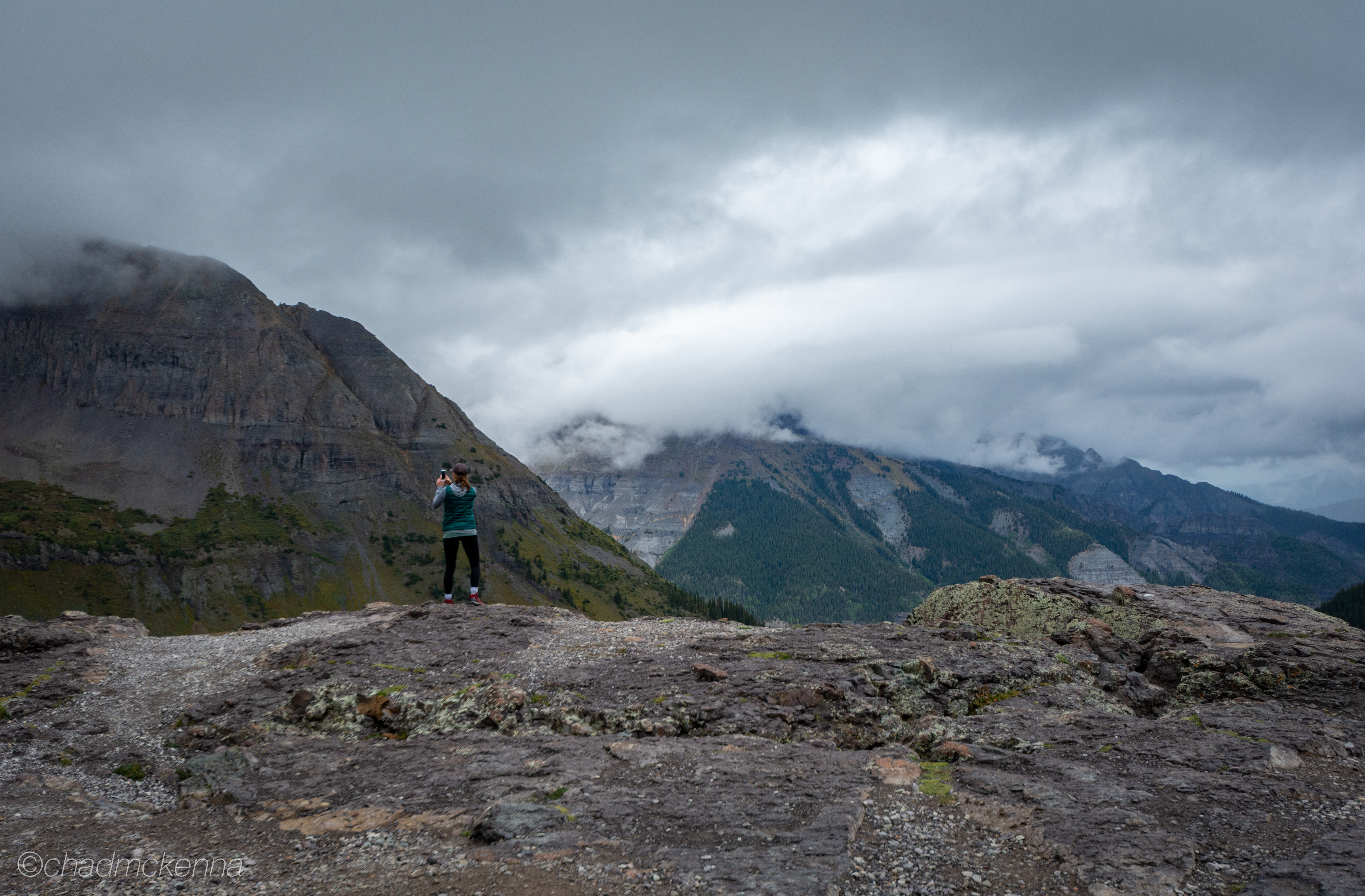 Beautiful shot off towards Ouray