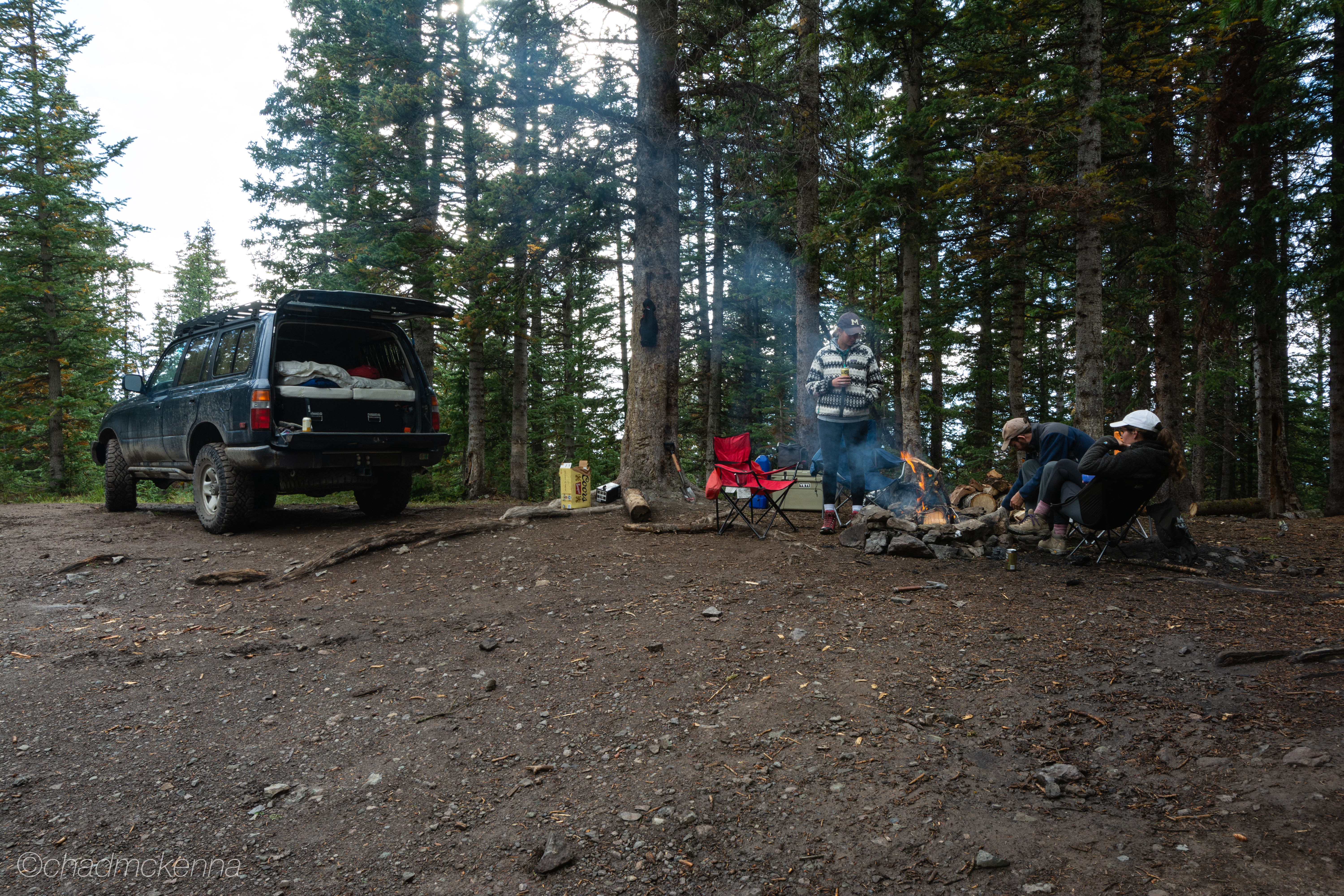 Camp at Alta Lakes near Telluride