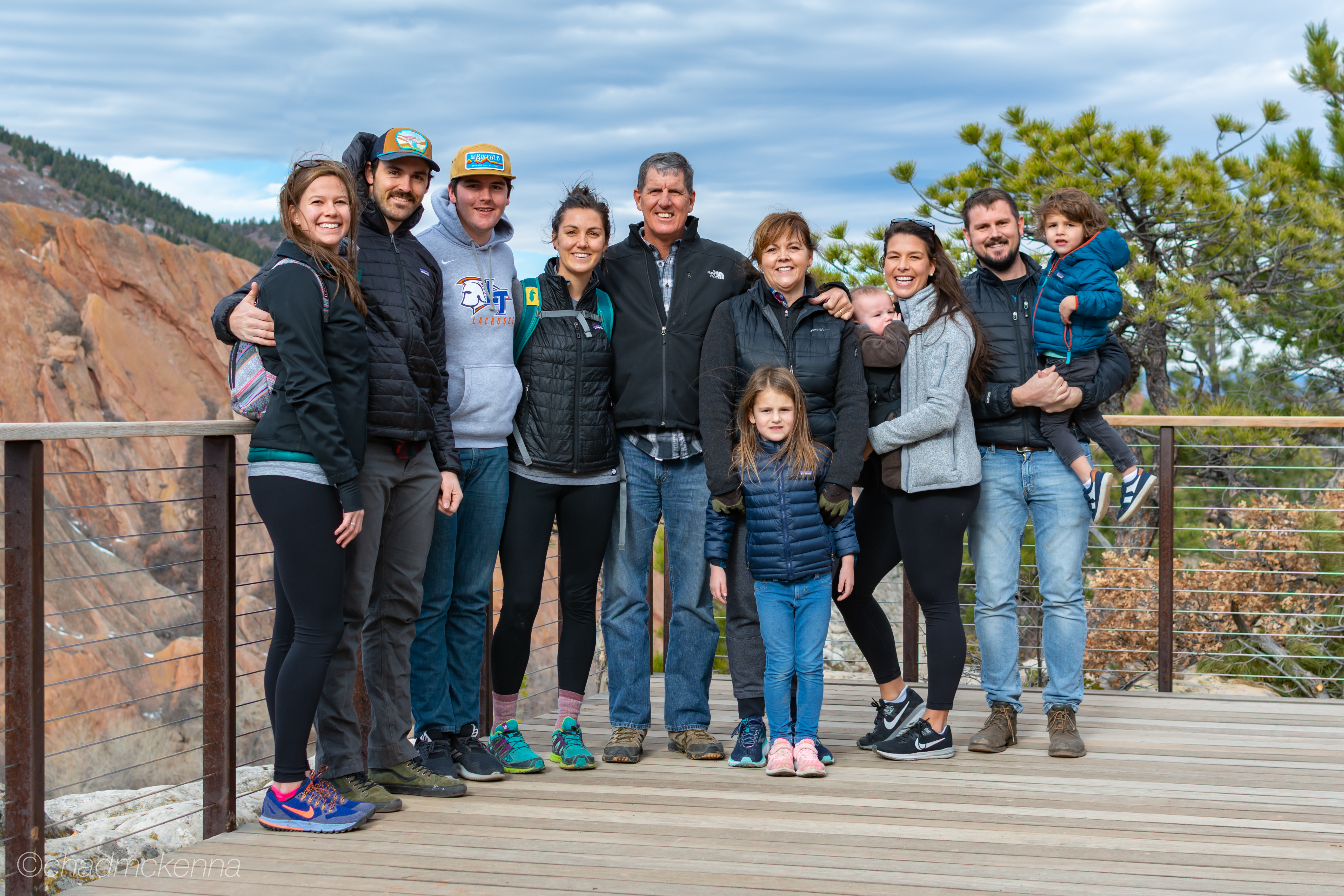 Family Christmas photo