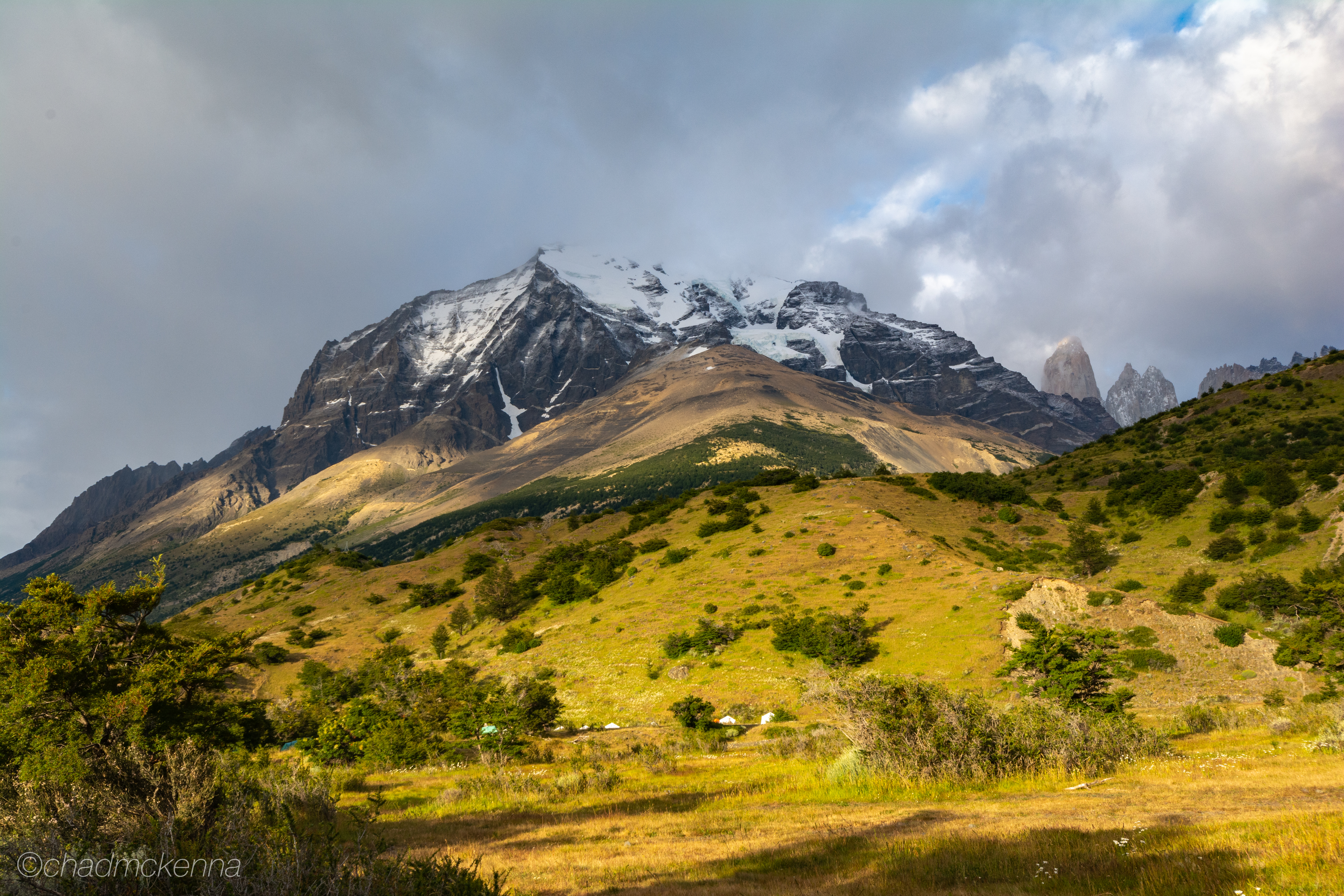 Our view from Refugio Las Torres