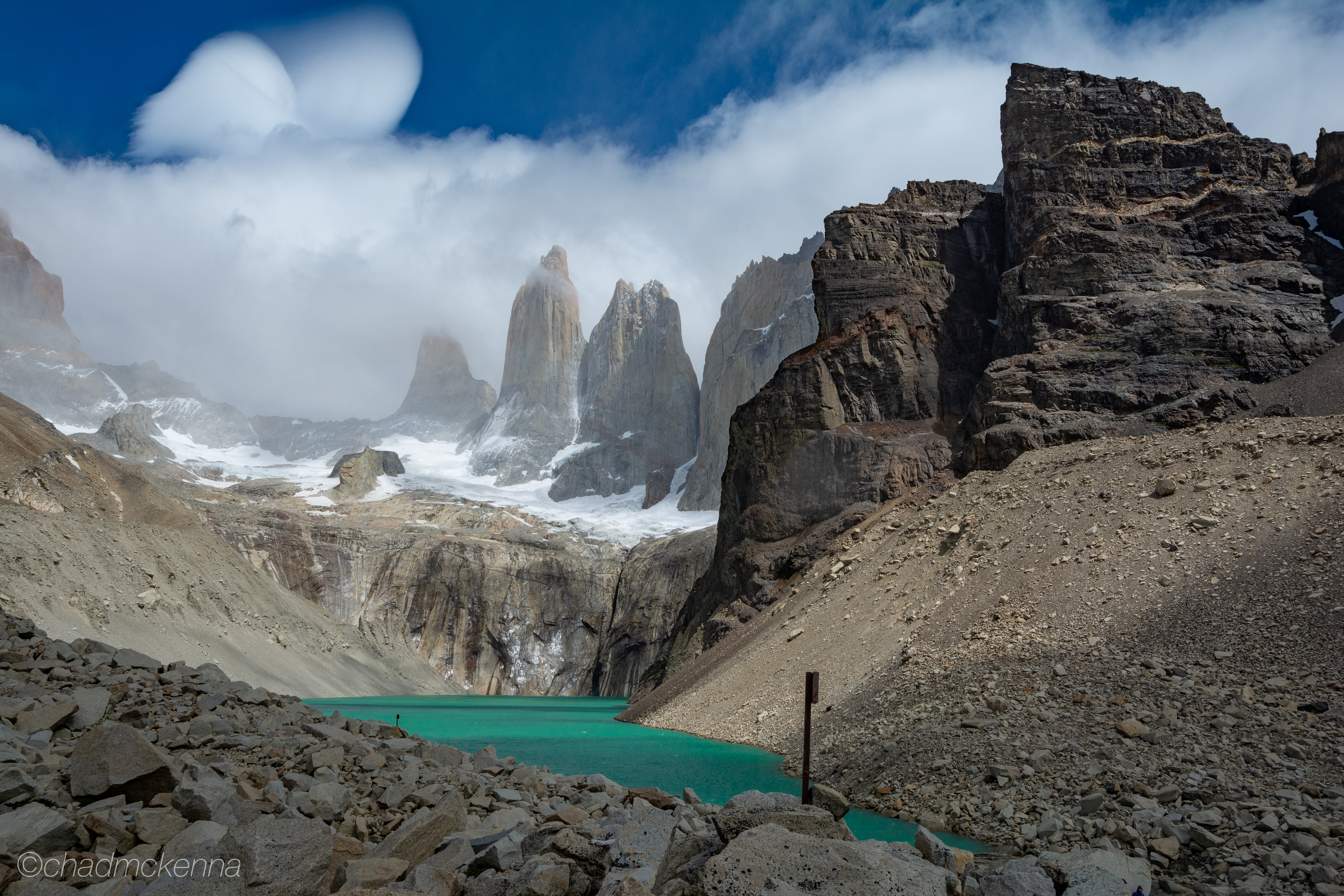 The Towers, but a little closer