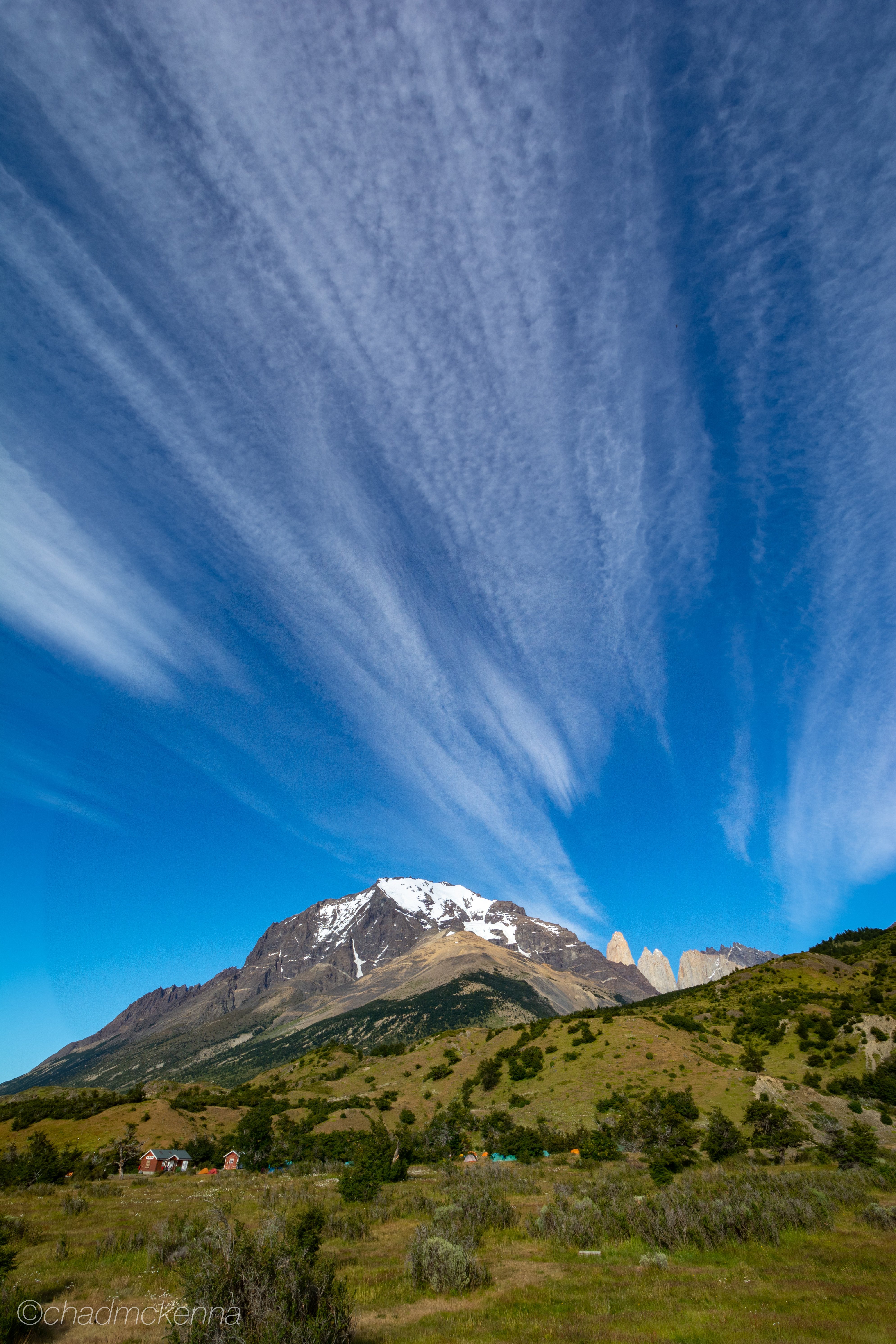 Hiking out on a clear day