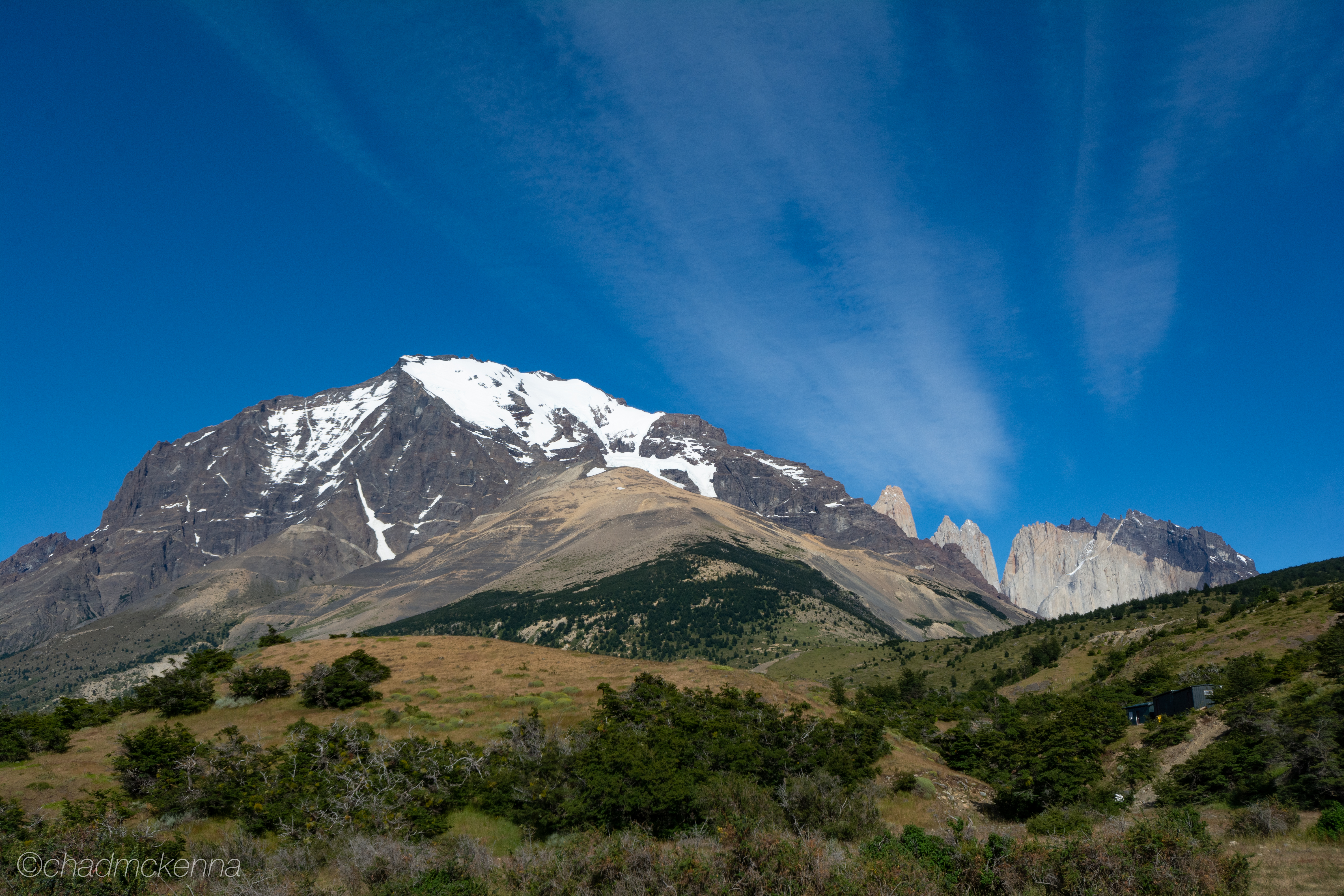 The towers (kind of)