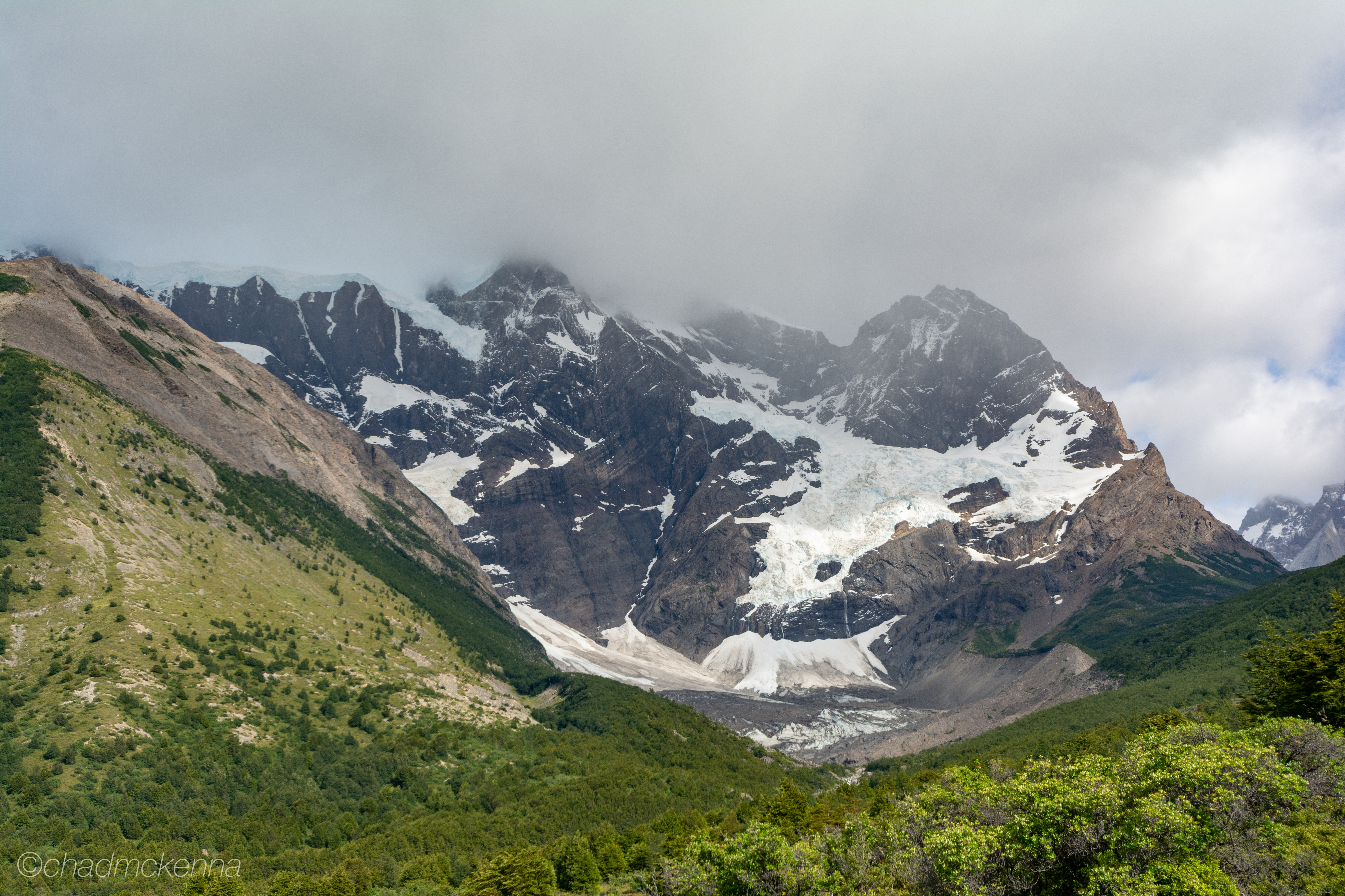 Hiking up to Mirador Británico