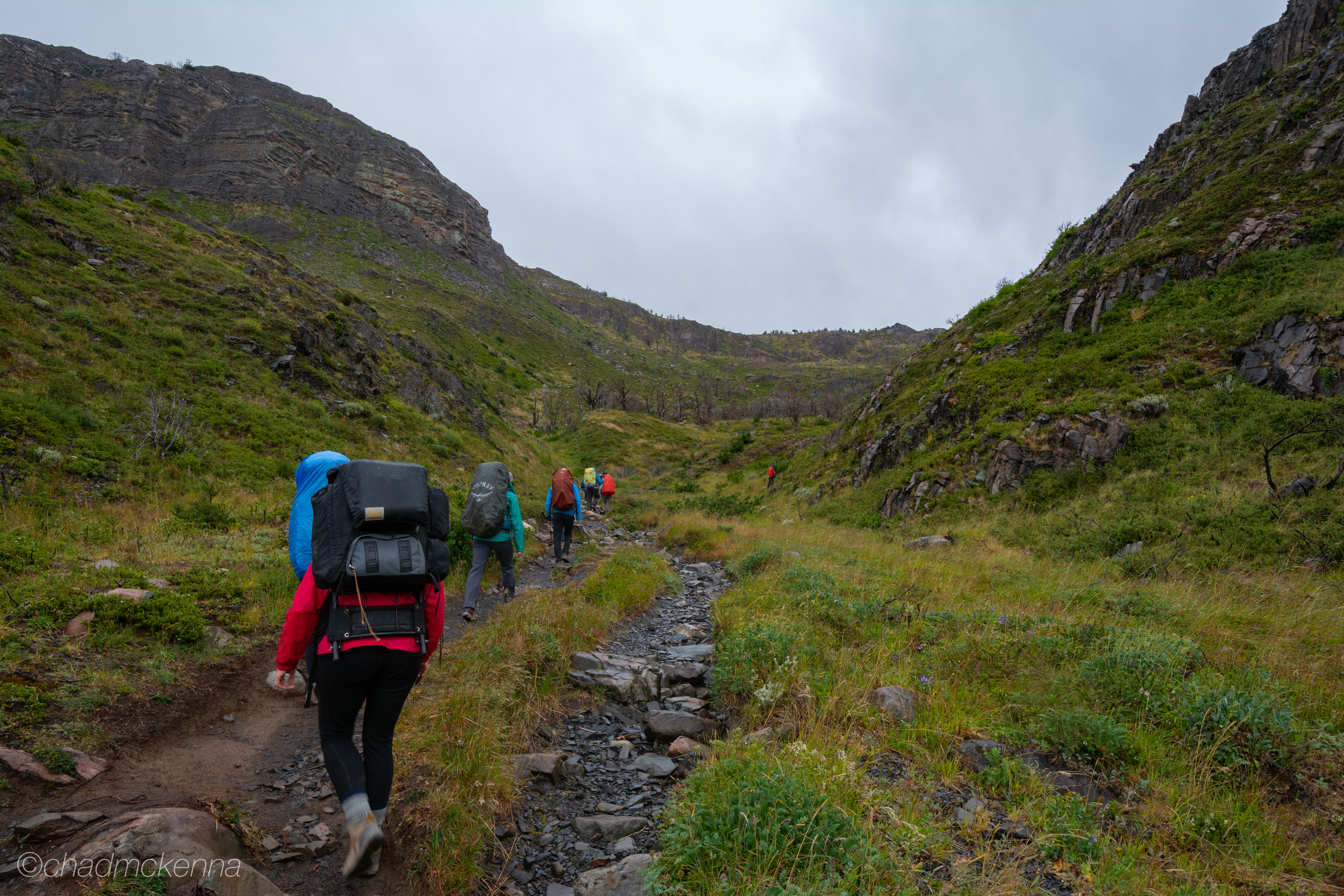 Leaving for Refugio Grey