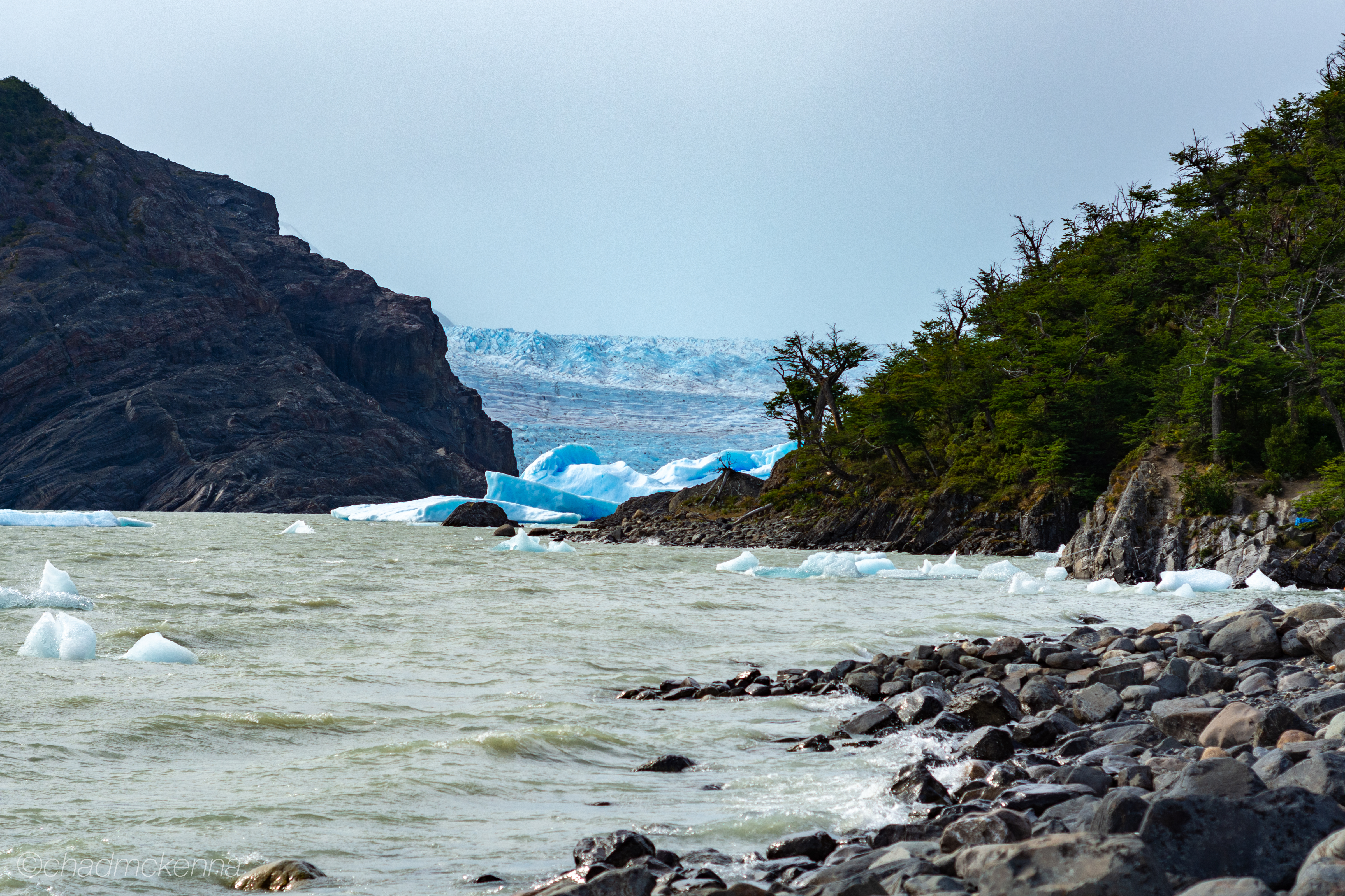We kayaked out there