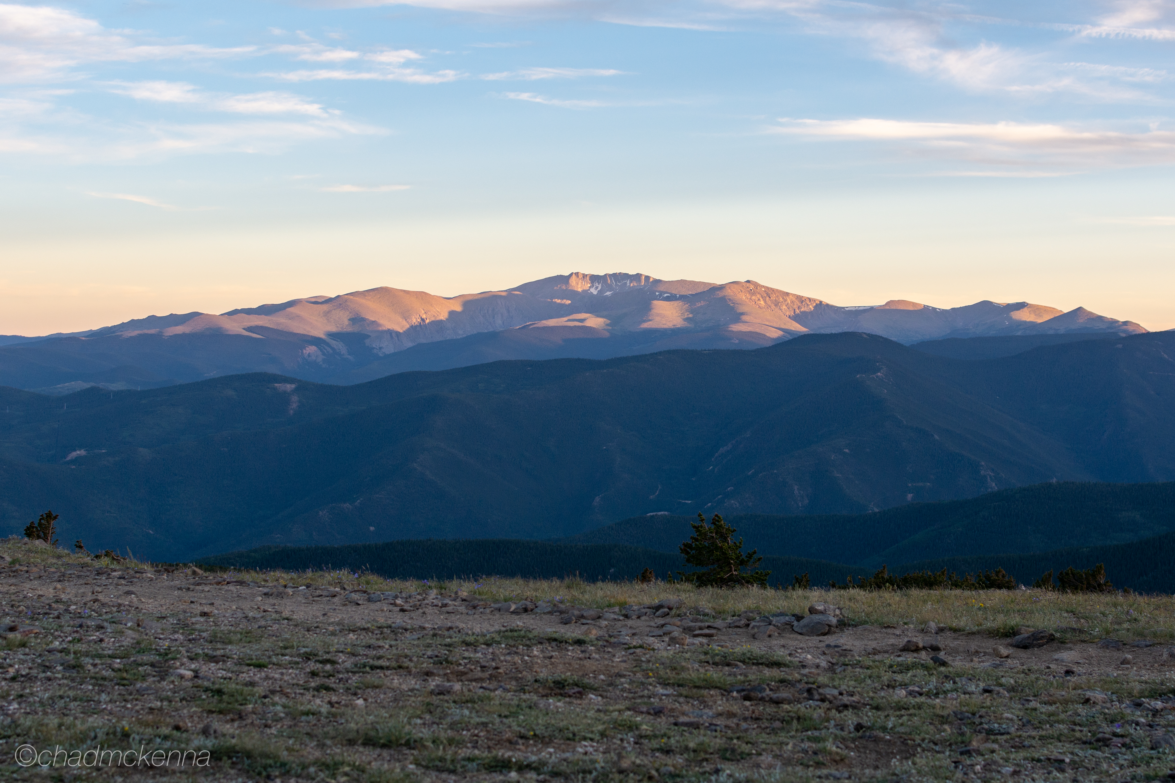 Camping and Hiking in July